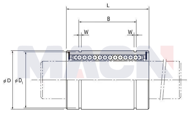 linear bearing(LMB...OP)_product center-Maieken (Shanghai) Bearing Co., LTD
